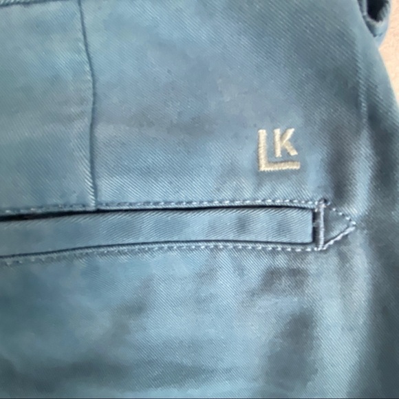 Haggar Life Khakis Sz 34x32 Relaxed Straight Leg Turqouise Blue - Picture 4 of 10